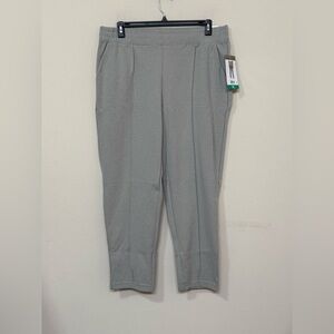 Mondetta Women's Beige High Rise Moisture Wicking Straight Leg Comfort Pant XL